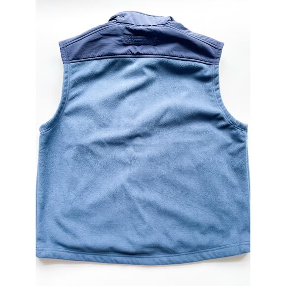 Men's Duluth Navy Blue Fleece and Nylon Vest Size XL - Picture 7 of 7